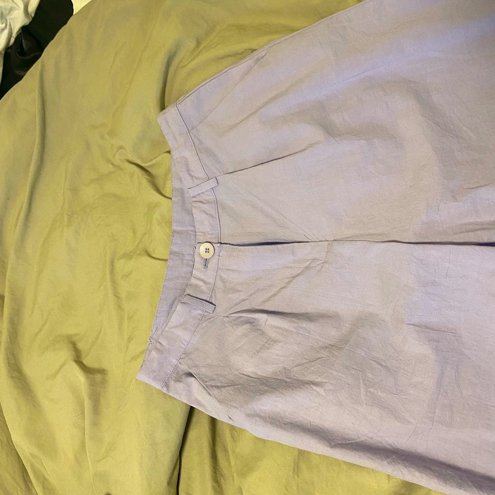 Nastygal Lilac Wide Leg Trousers